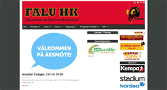 Desktop Screenshot of faluhk.se